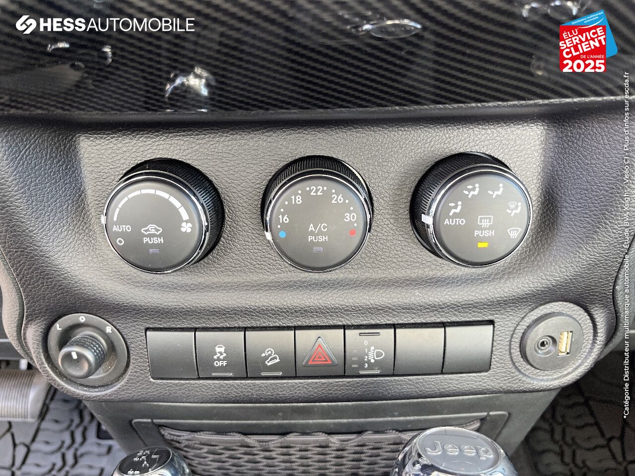 Véhicule d'occasion JEEP WRANGLER UNLIMITED 2.8 CRD 200CH GOLDEN EAGLE BVA GPS CAMERA chez Fiat Besançon