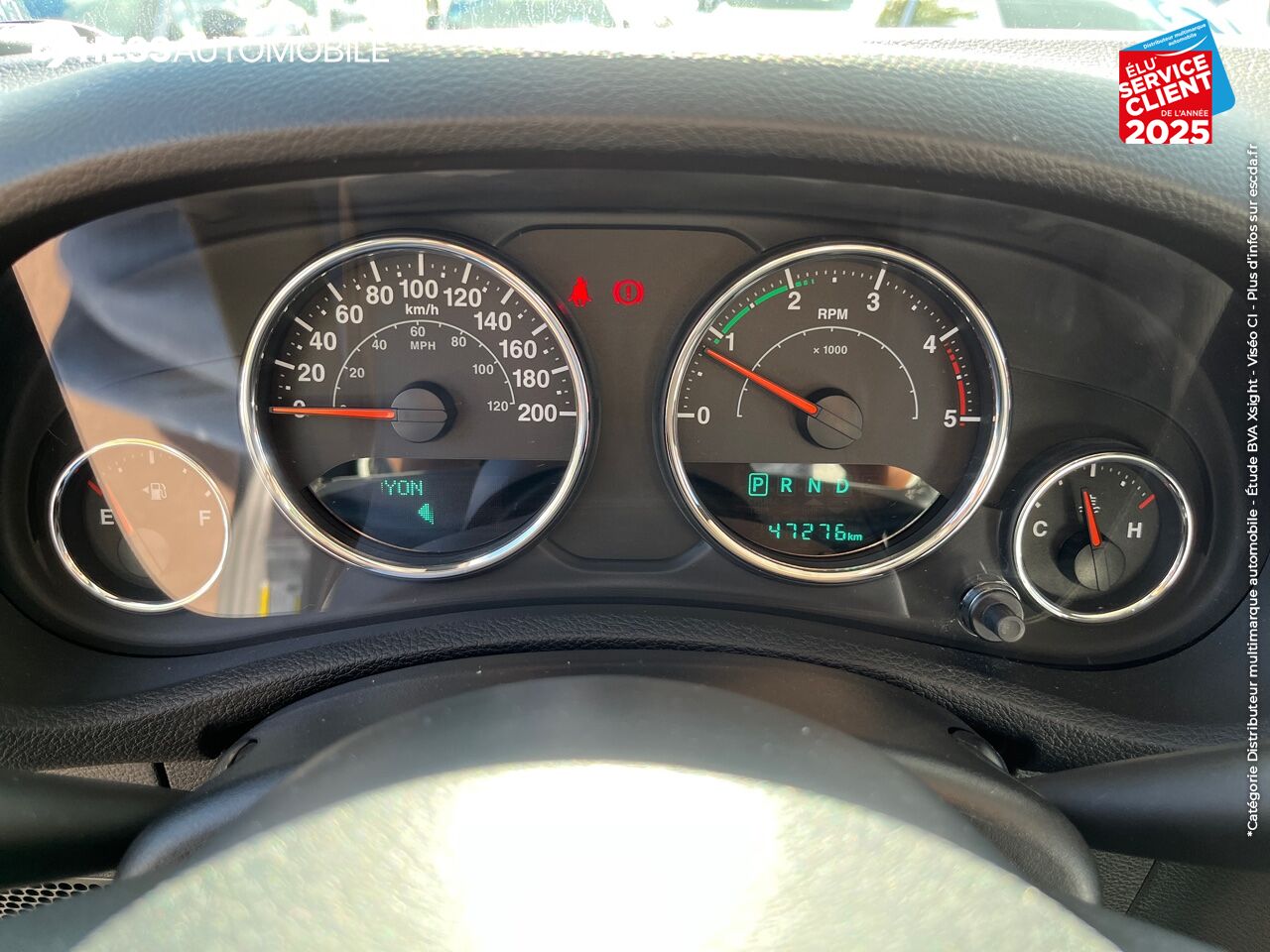 Véhicule d'occasion JEEP WRANGLER UNLIMITED 2.8 CRD 200CH GOLDEN EAGLE BVA GPS CAMERA chez Fiat Besançon