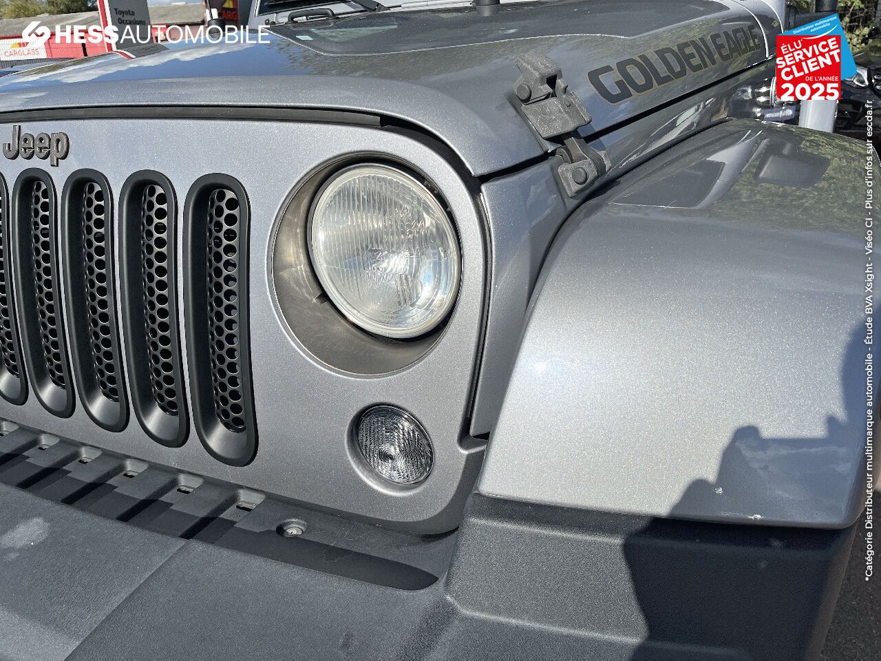 Véhicule d'occasion JEEP WRANGLER UNLIMITED 2.8 CRD 200CH GOLDEN EAGLE BVA GPS CAMERA chez Fiat Besançon