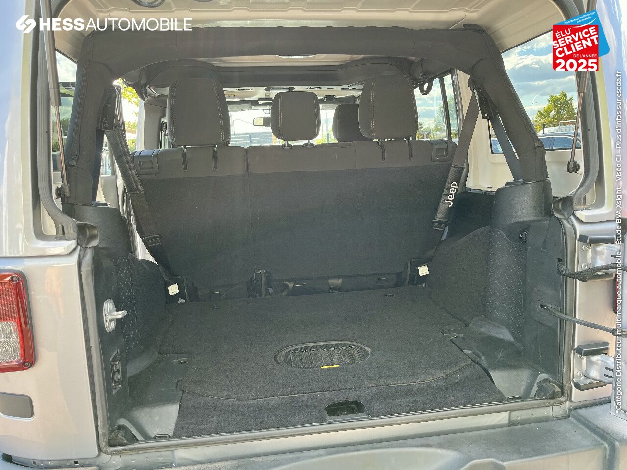 Véhicule d'occasion JEEP WRANGLER UNLIMITED 2.8 CRD 200CH GOLDEN EAGLE BVA GPS CAMERA chez Fiat Besançon
