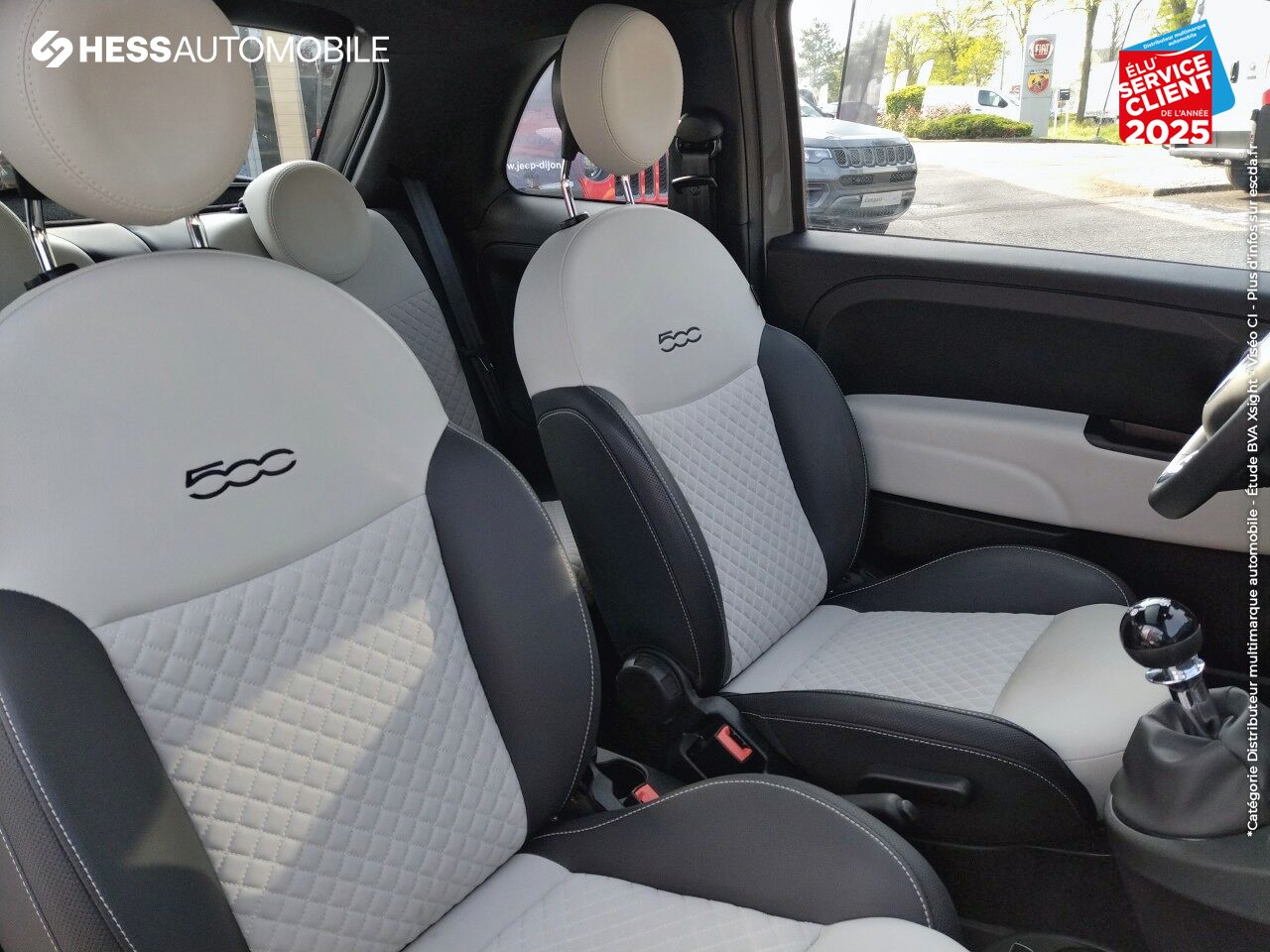 Véhicule d'occasion FIAT 500 1.0 70CH BSG S/S DOLCEVITA TPANO chez Fiat Dijon