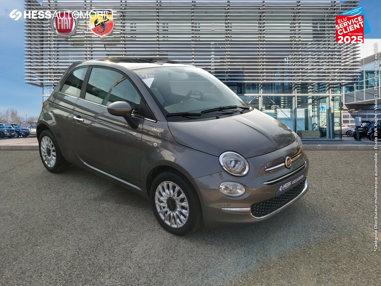 Véhicule d'occasion FIAT 500 1.0 70CH BSG S/S DOLCEVITA TPANO chez Fiat Dijon