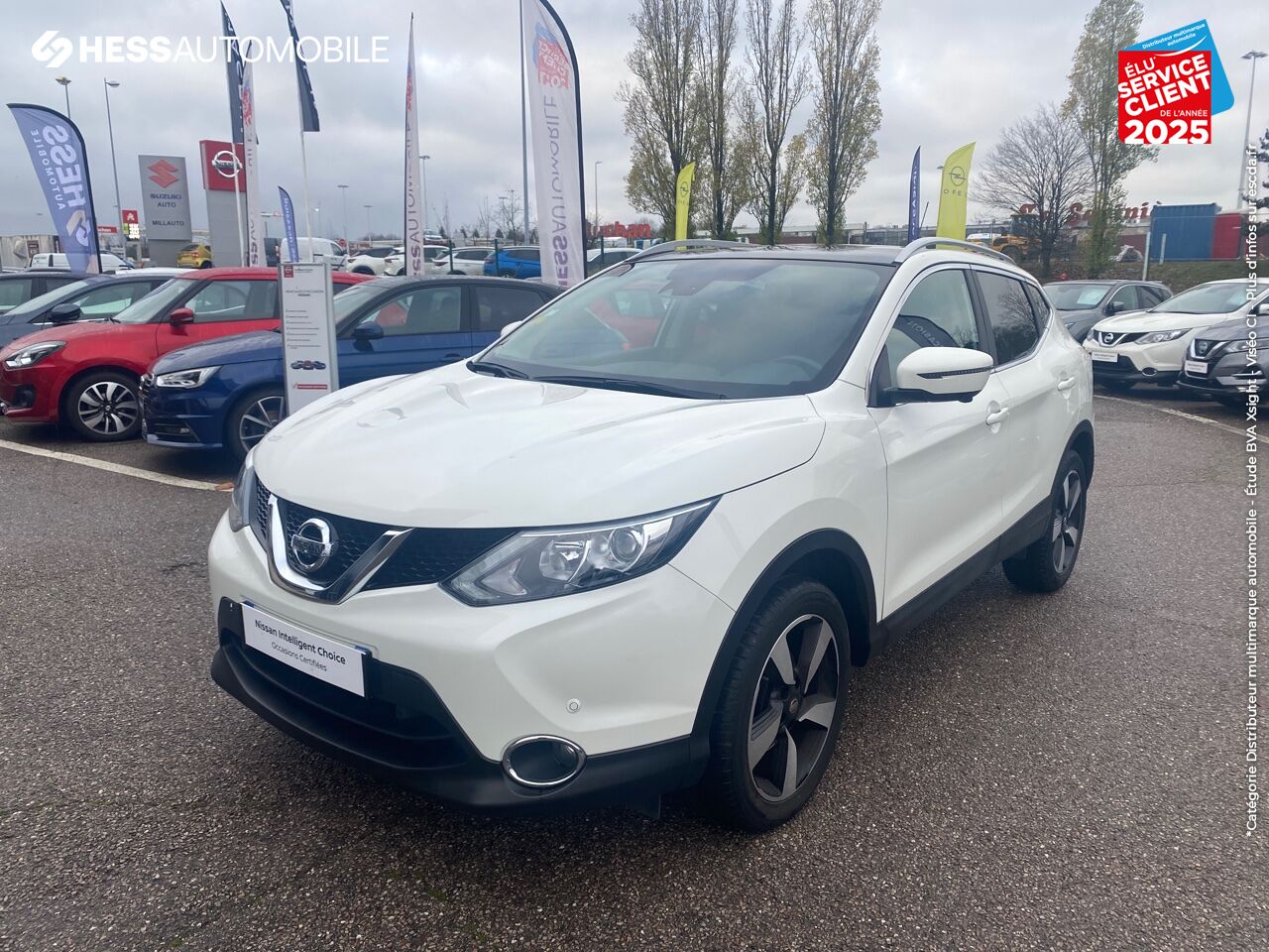 Véhicule d'occasion NISSAN QASHQAI 1.6 DCI 130CH N-CONNECTA chez Nissan Nancy