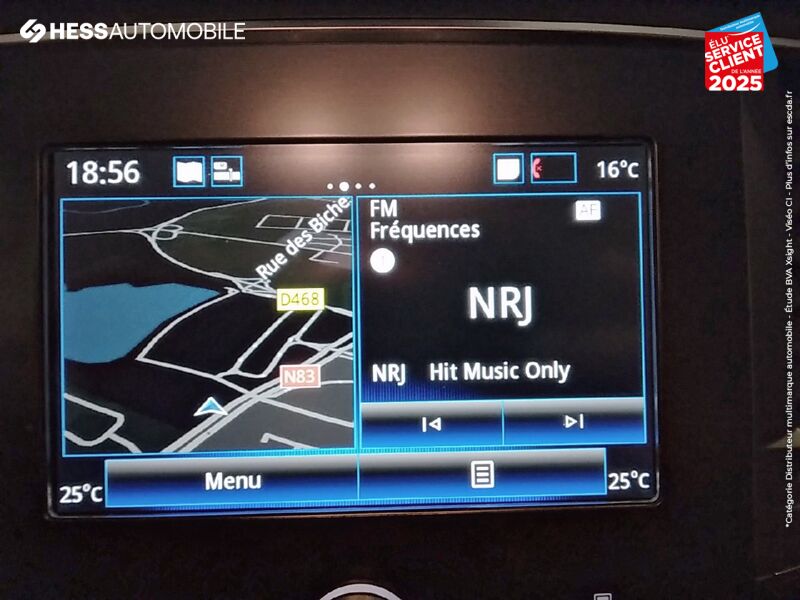 Véhicule d'occasion RENAULT MEGANE ESTATE 1.5 BLUE DCI 115CH BUSINESS INTENS GPS RADAR AV/AR chez Renault Strasbourg