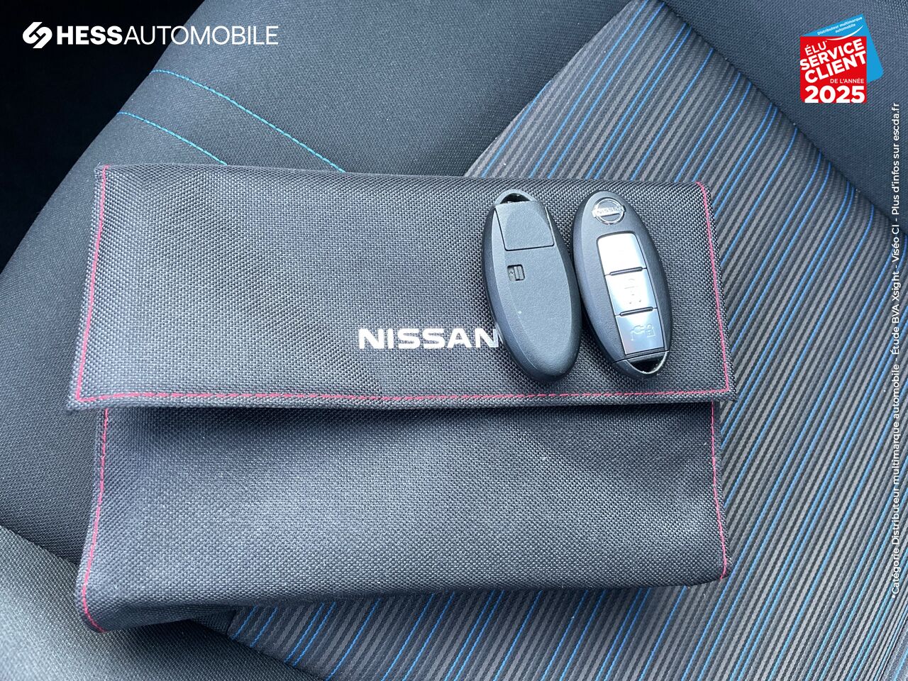 Véhicule d'occasion NISSAN LEAF 150CH 40KWH ACENTA 21.5 CAMERA chez Nissan Nancy