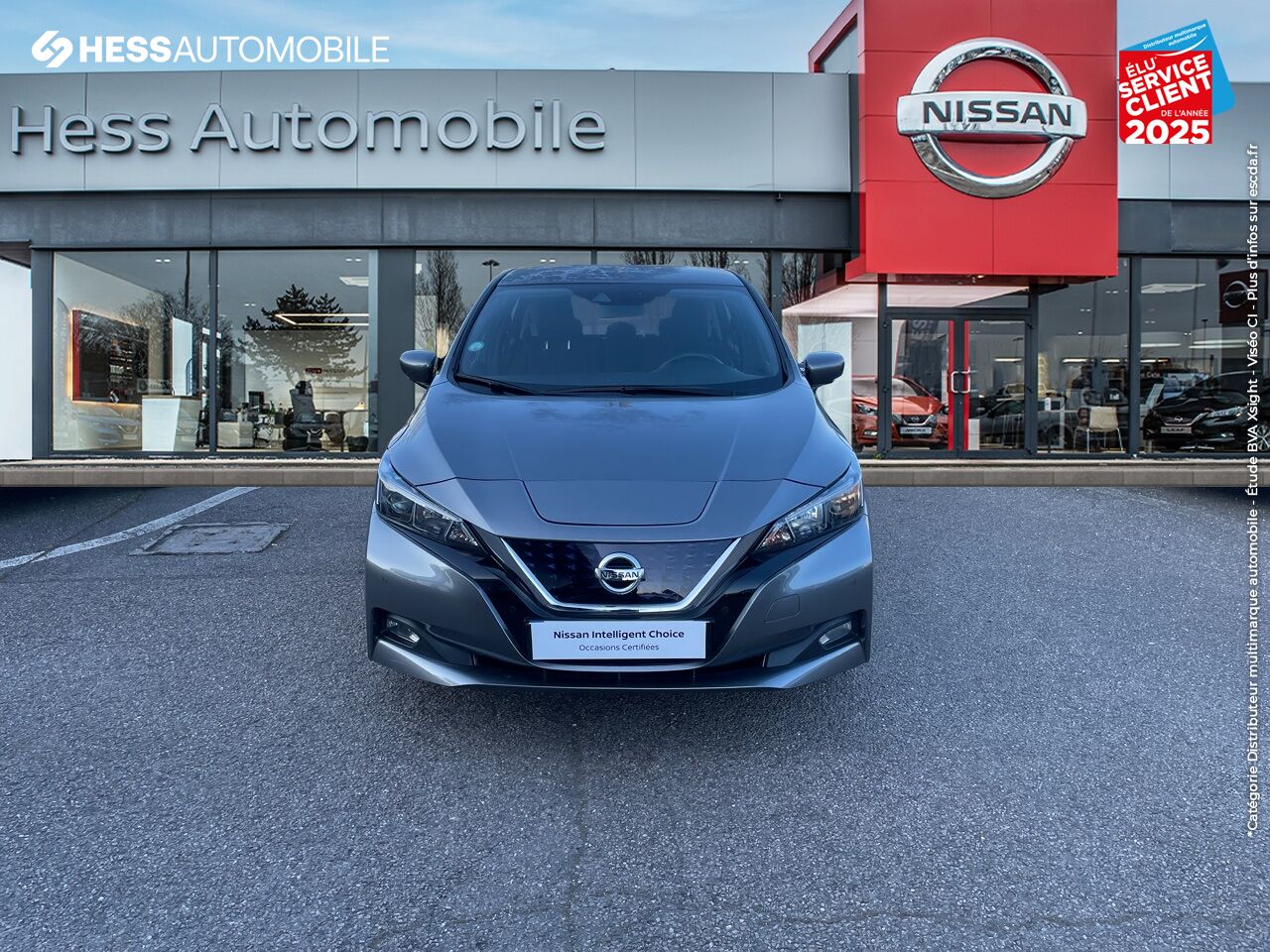 Véhicule d'occasion NISSAN LEAF 150CH 40KWH ACENTA 21.5 CAMERA chez Nissan Nancy