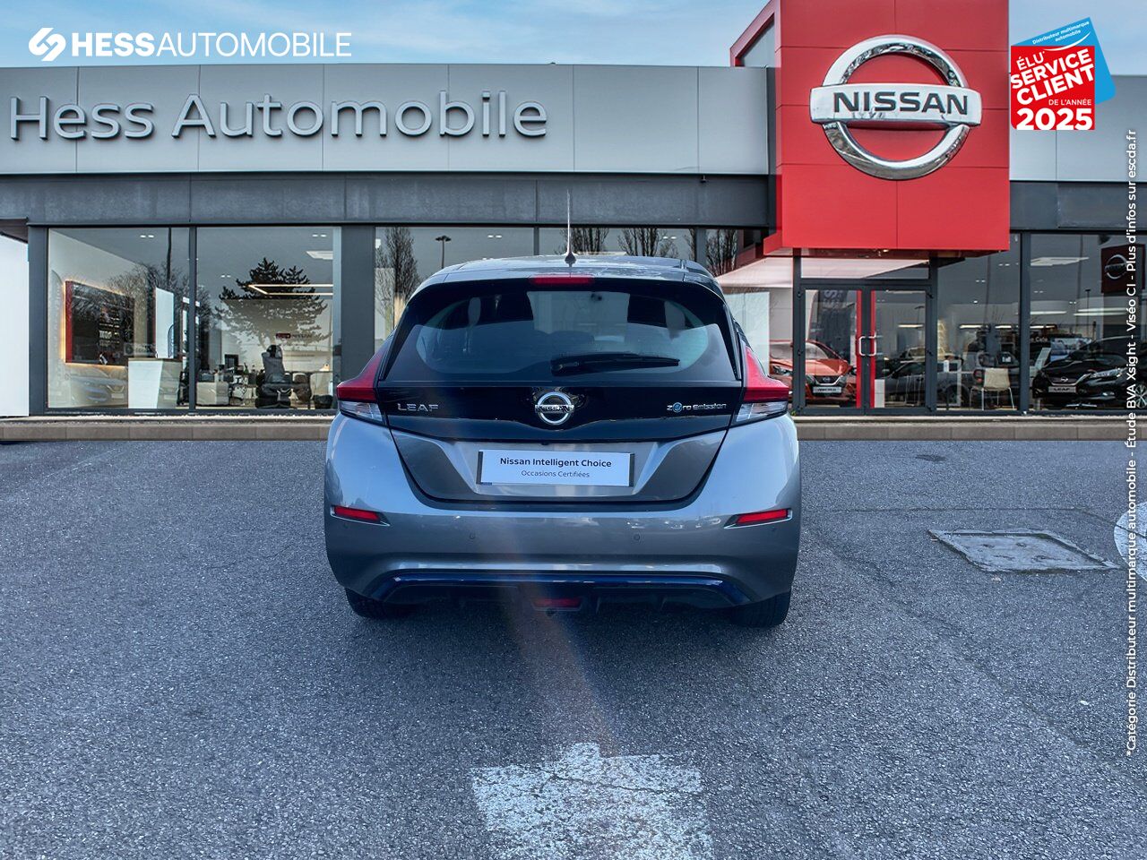 Véhicule d'occasion NISSAN LEAF 150CH 40KWH ACENTA 21.5 CAMERA chez Nissan Nancy