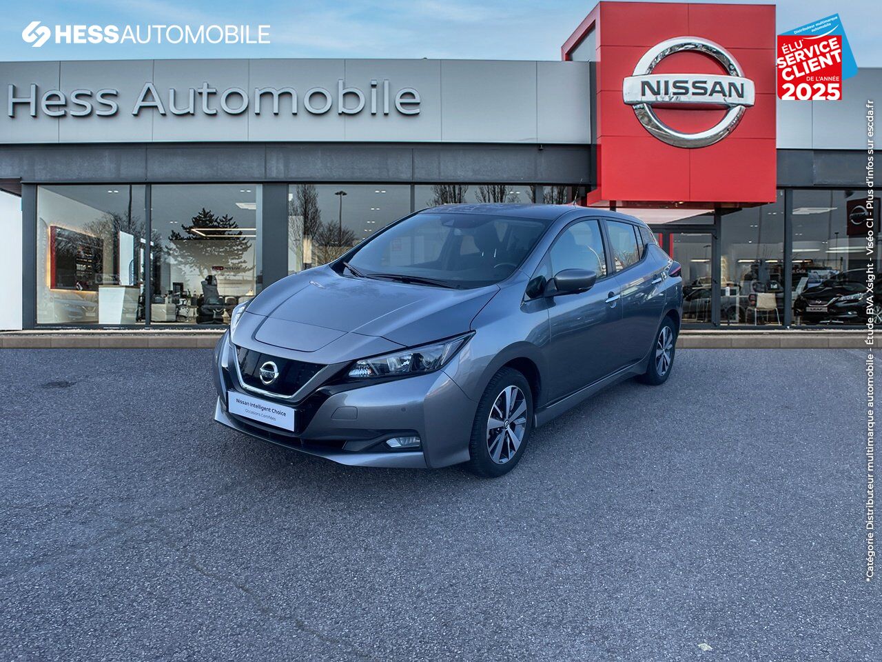 Véhicule d'occasion NISSAN LEAF 150CH 40KWH ACENTA 21.5 CAMERA chez Nissan Nancy
