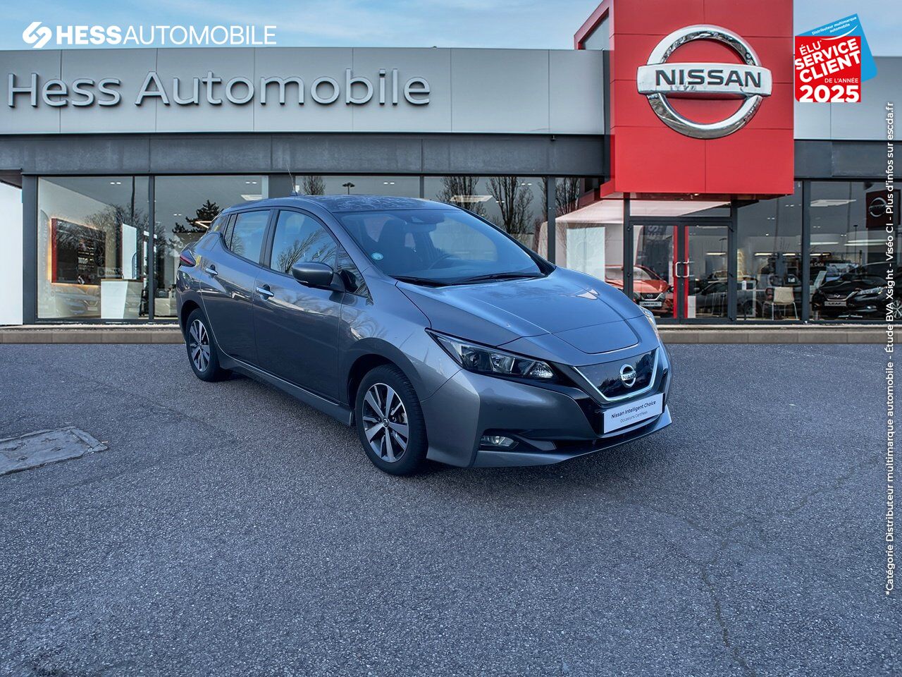 Véhicule d'occasion NISSAN LEAF 150CH 40KWH ACENTA 21.5 CAMERA chez Nissan Nancy