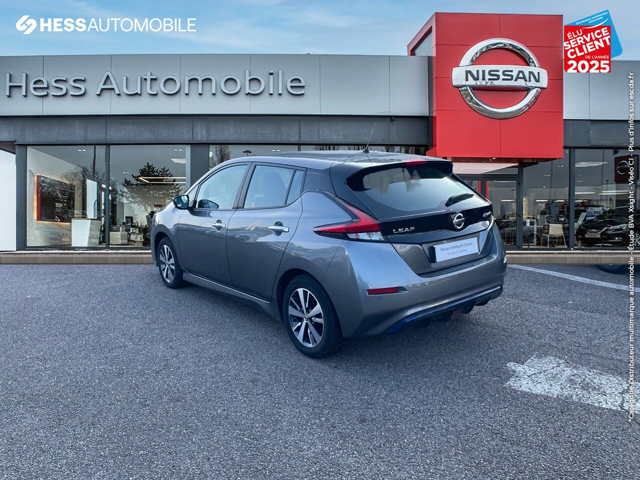 Véhicule d'occasion NISSAN LEAF 150CH 40KWH ACENTA 21.5 CAMERA chez Nissan Nancy