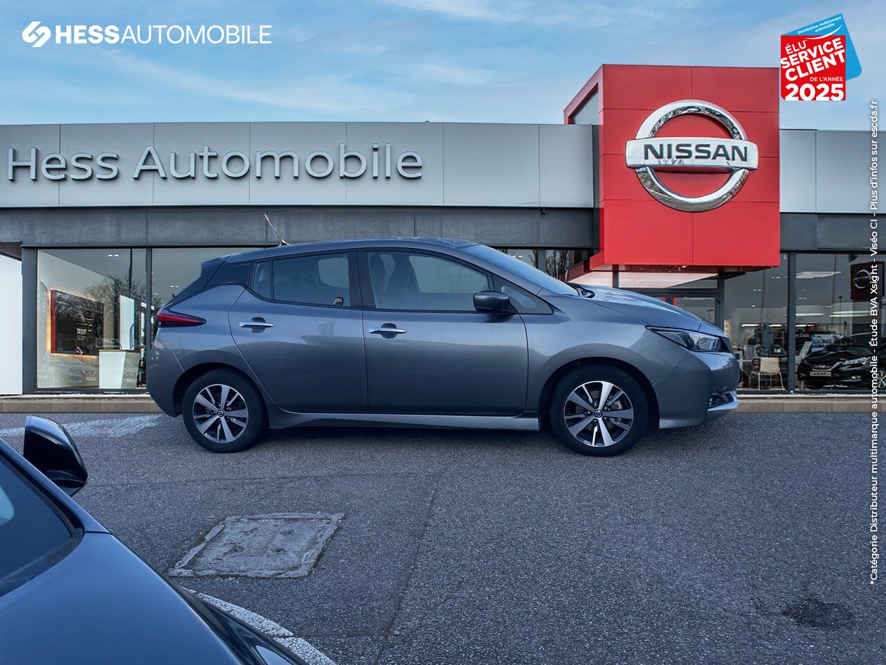 Véhicule d'occasion NISSAN LEAF 150CH 40KWH ACENTA 21.5 CAMERA chez Nissan Nancy