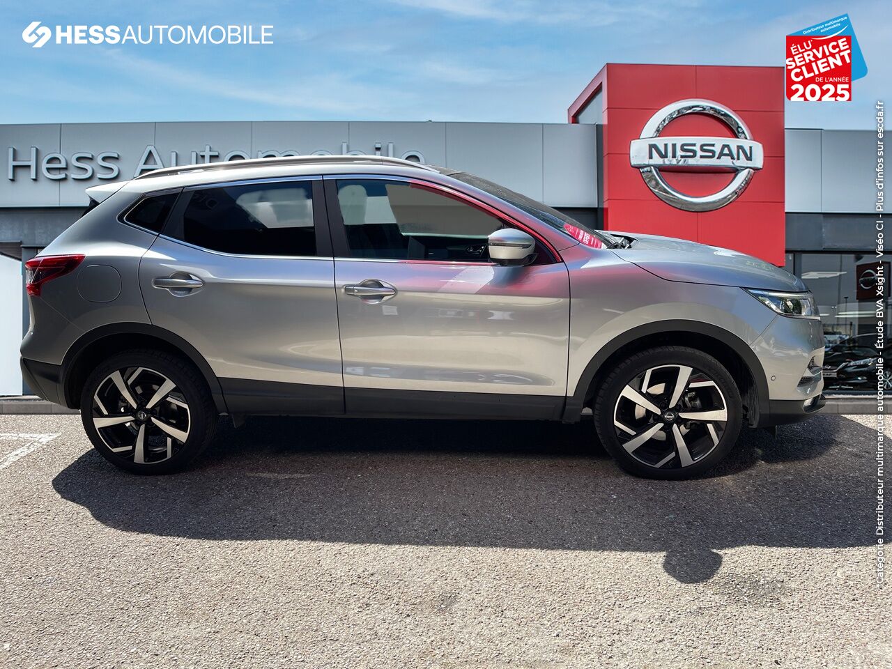 Véhicule d'occasion NISSAN QASHQAI 1.5 DCI 115CH TEKNA+ EURO6D-T TPANO CUIR SIEGE CHAUF GPS CAM360 chez Nissan Metz
