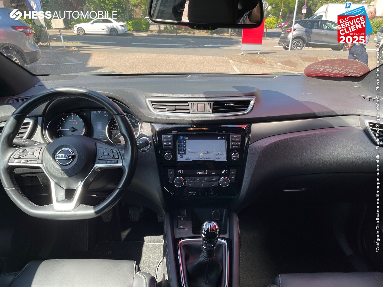 Véhicule d'occasion NISSAN QASHQAI 1.5 DCI 115CH TEKNA+ EURO6D-T TPANO CUIR SIEGE CHAUF GPS CAM360 chez Nissan Metz