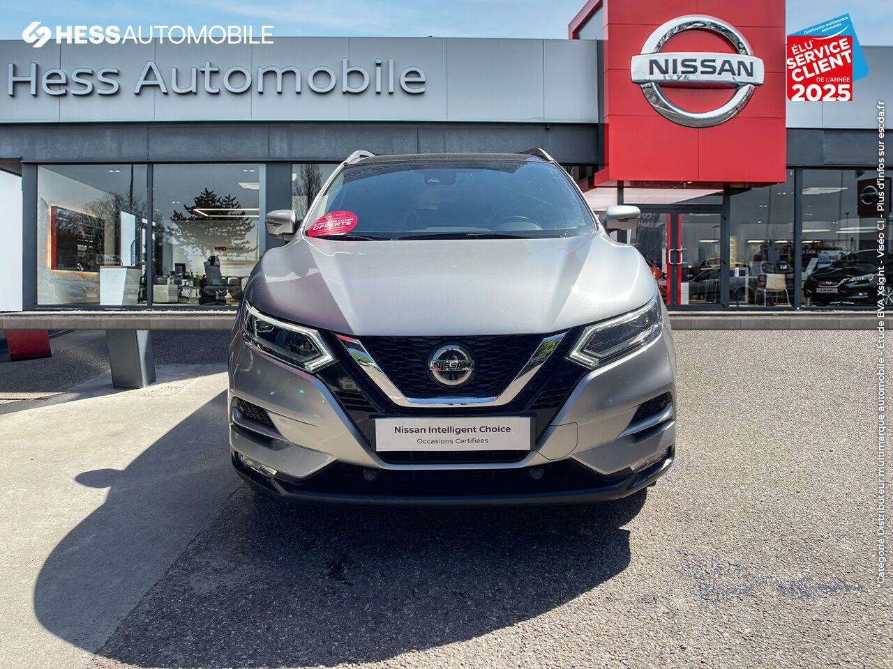 Véhicule d'occasion NISSAN QASHQAI 1.5 DCI 115CH TEKNA+ EURO6D-T TPANO CUIR SIEGE CHAUF GPS CAM360 chez Nissan Metz