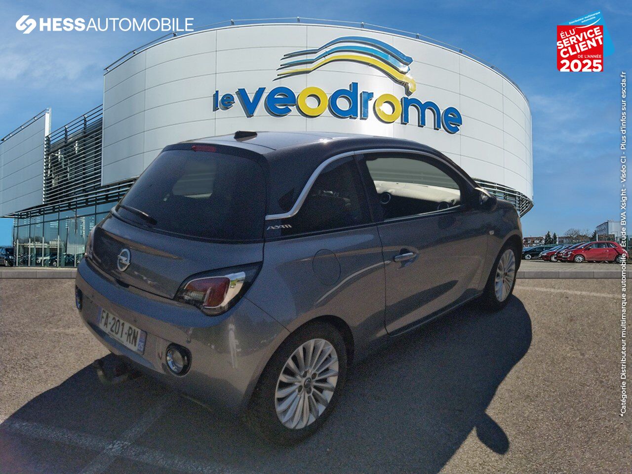 Véhicule d'occasion OPEL ADAM ROCKS 1.4 TWINPORT 87CH START/STOP TPANO CARPLAY ATTELAGE chez Hyundai Chalons