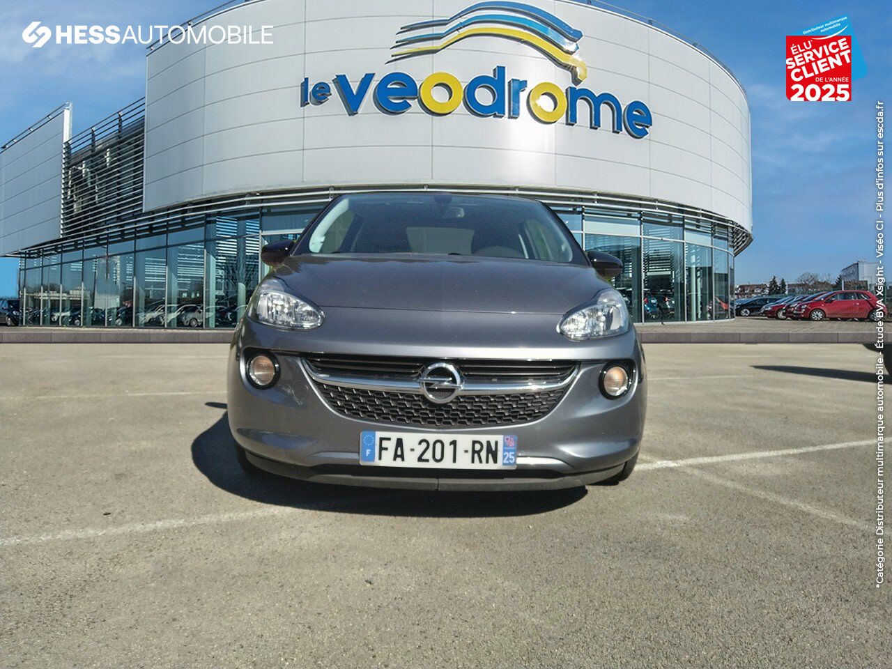 Véhicule d'occasion OPEL ADAM ROCKS 1.4 TWINPORT 87CH START/STOP TPANO CARPLAY ATTELAGE chez Hyundai Chalons