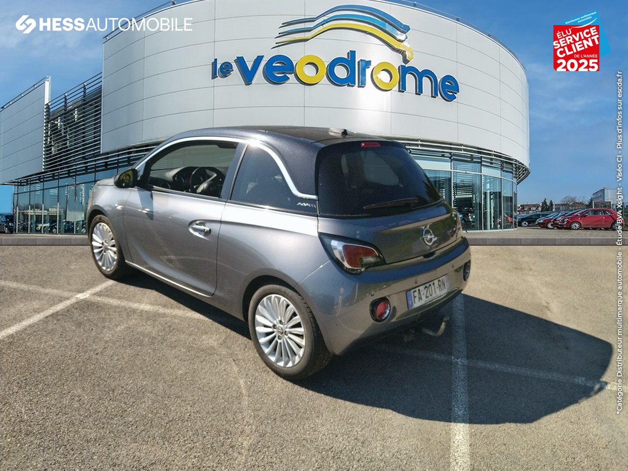 Véhicule d'occasion OPEL ADAM ROCKS 1.4 TWINPORT 87CH START/STOP TPANO CARPLAY ATTELAGE chez Hyundai Chalons