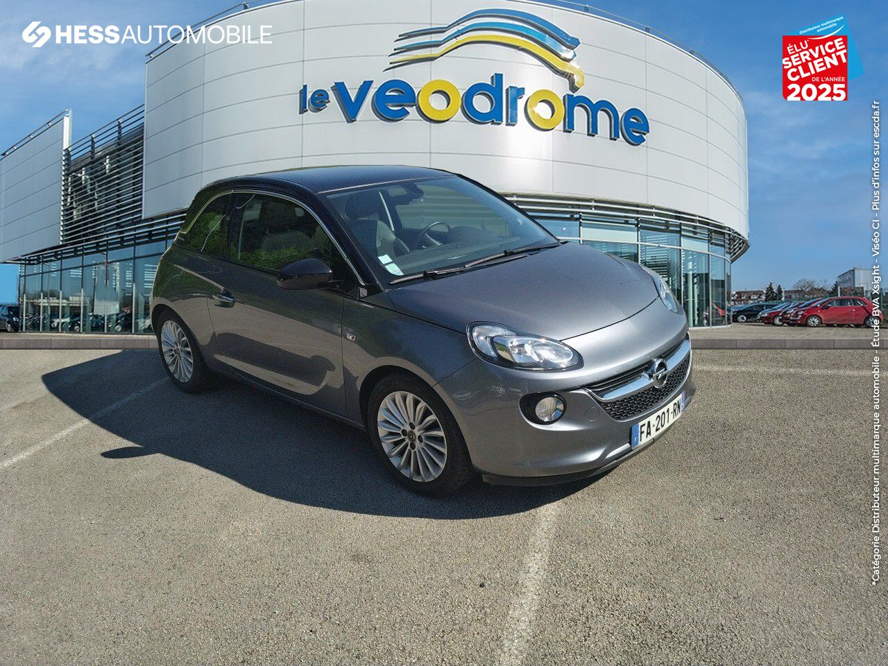 Véhicule d'occasion OPEL ADAM ROCKS 1.4 TWINPORT 87CH START/STOP TPANO CARPLAY ATTELAGE chez Hyundai Chalons