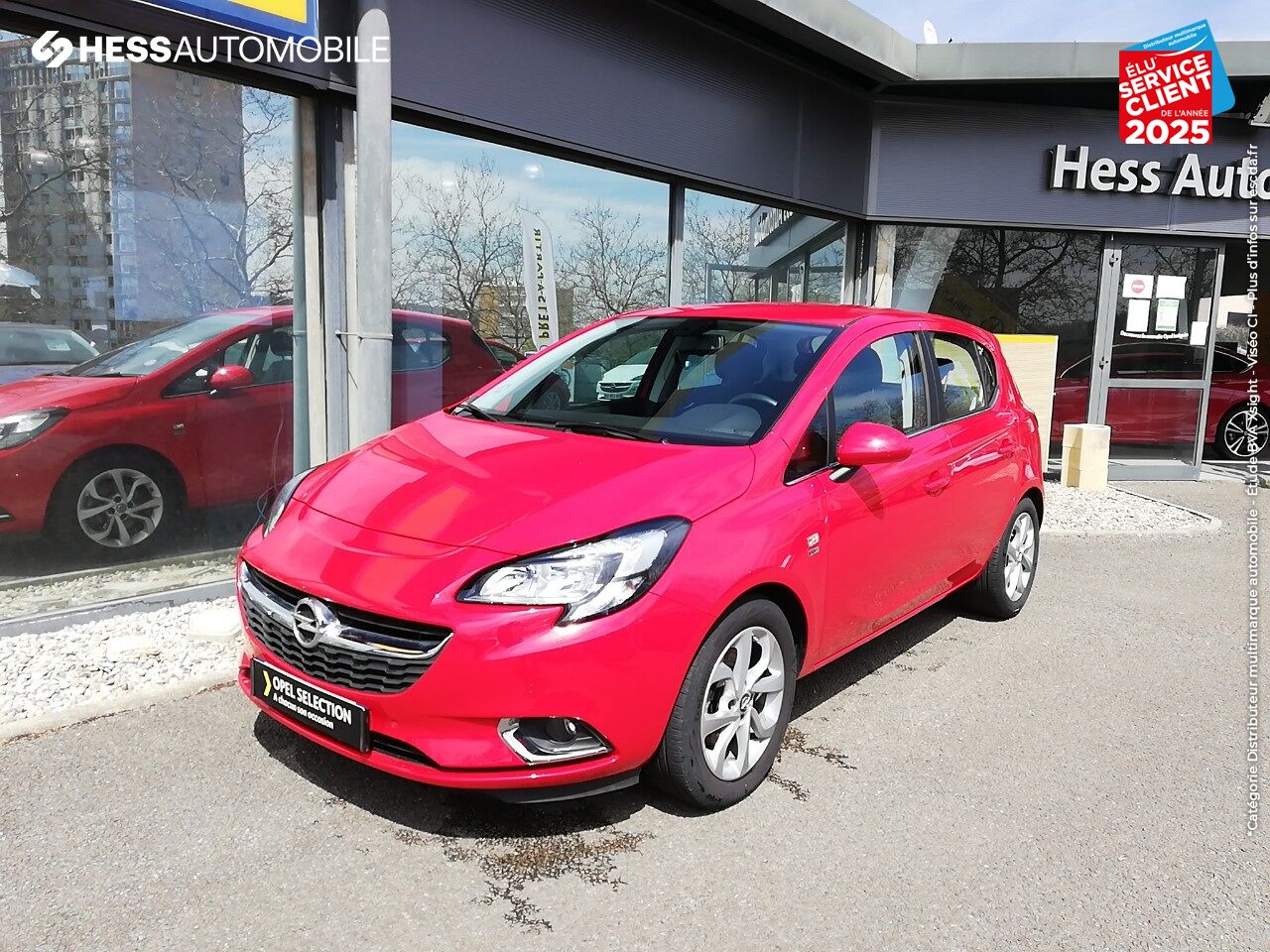 Véhicule d'occasion OPEL CORSA 1.4 TURBO 100CH DESIGN EDITION START/STOP 5P RADAR AR CAMERA chez Opel Belfort