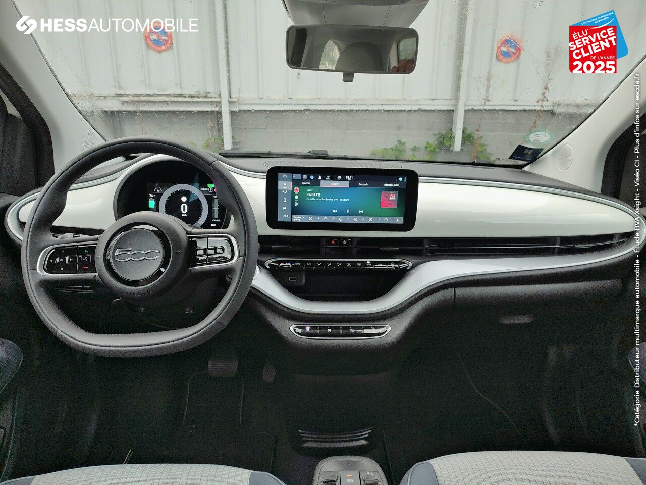 Véhicule d'occasion FIAT 500 E 118CH ICONE GPS chez Renault Colmar