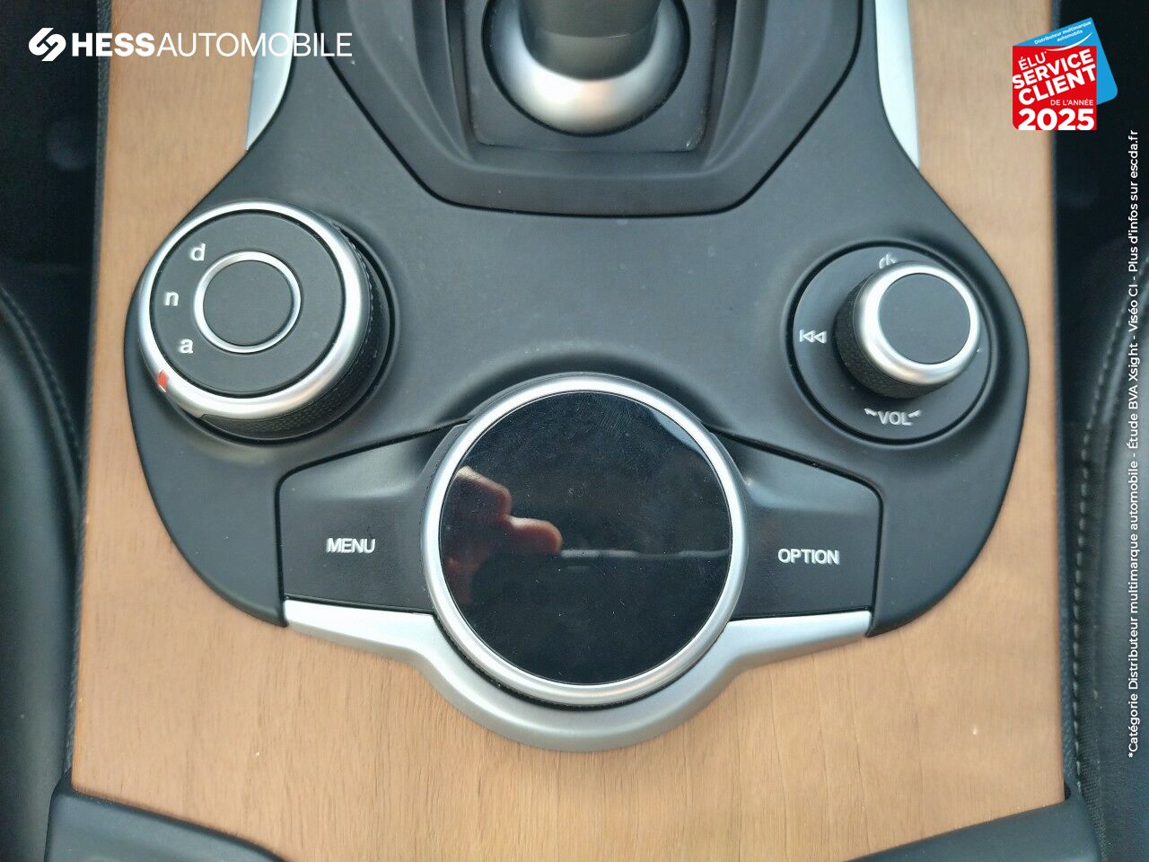 Véhicule d'occasion ALFA ROMEO STELVIO 2.2 DIESEL 180CH LUSSO Q4 AT8 SIEGE CHAUF GPS CAMERA chez Fiat Dijon