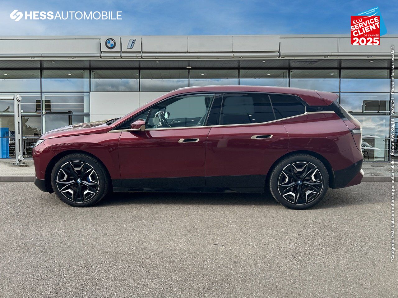 Véhicule d'occasion BMW IX XDRIVE40 326CH chez BMW Lons le Saunier
