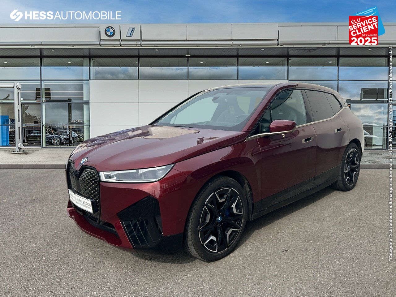 Véhicule d'occasion BMW IX XDRIVE40 326CH chez BMW Lons le Saunier