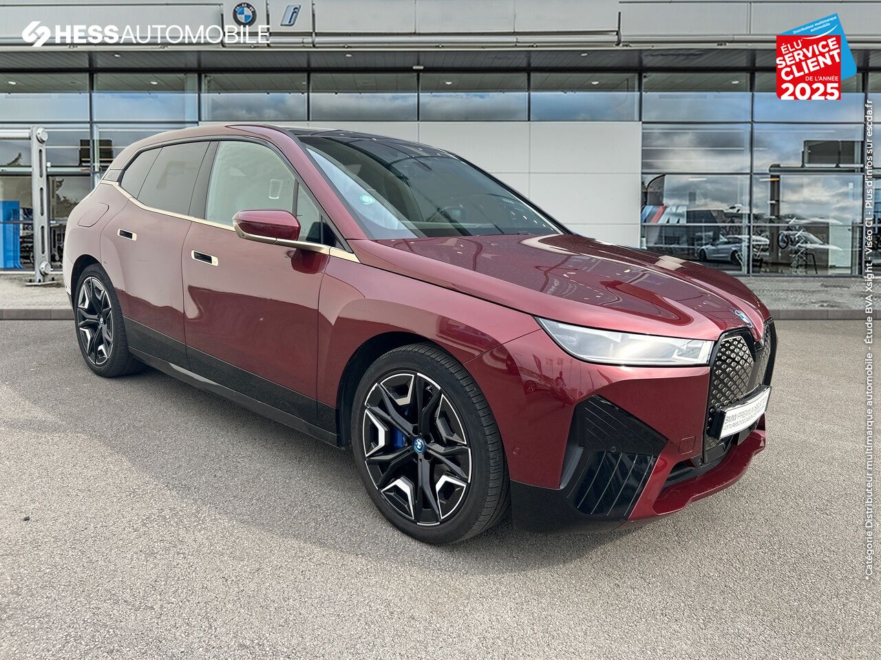Véhicule d'occasion BMW IX XDRIVE40 326CH chez BMW Lons le Saunier