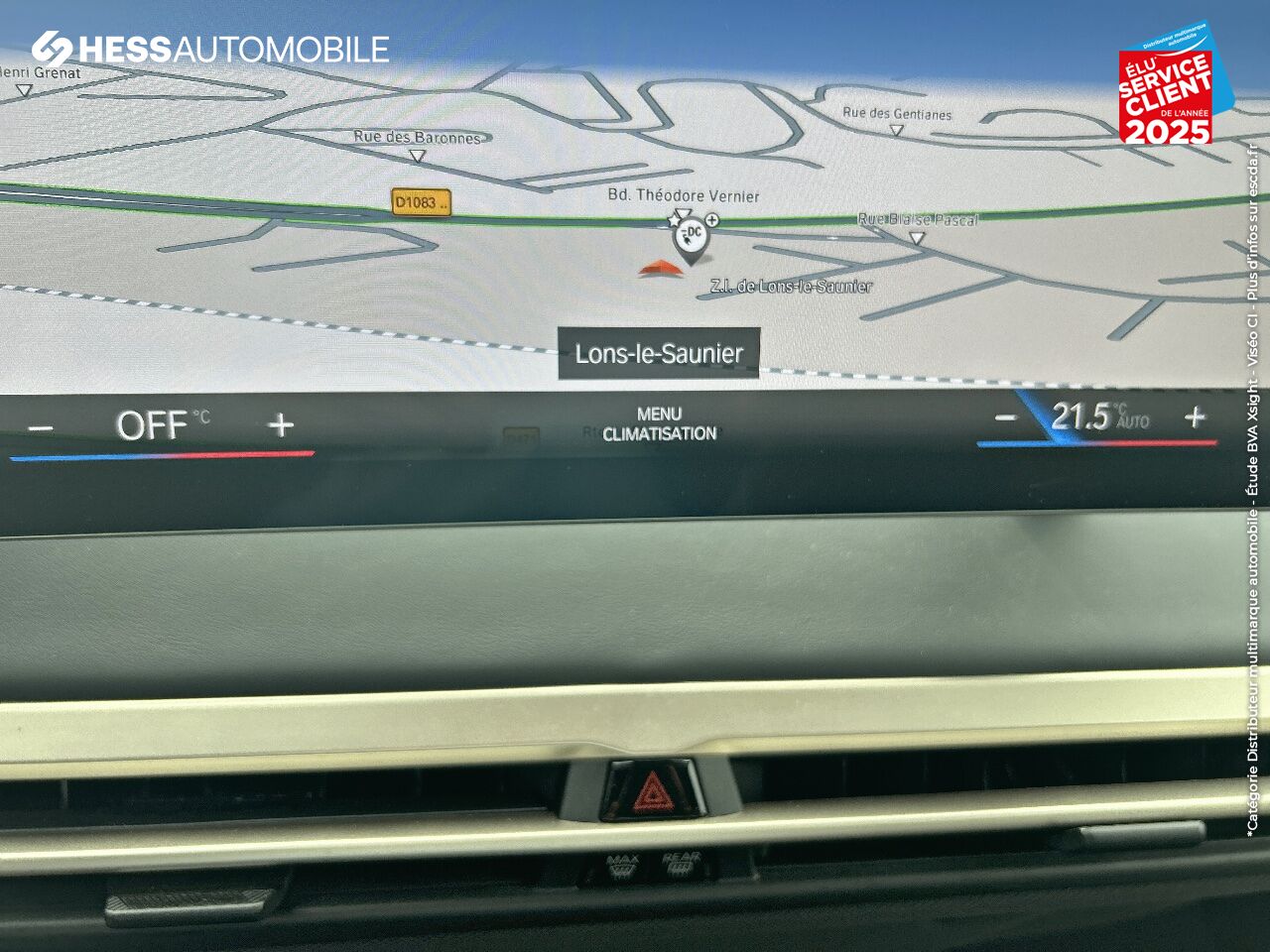 Véhicule d'occasion BMW IX XDRIVE40 326CH chez BMW Lons le Saunier