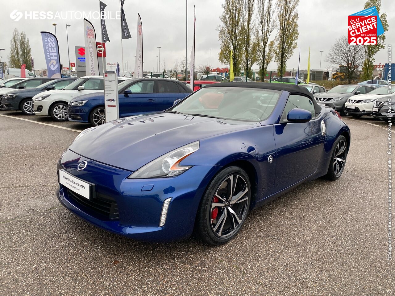 Véhicule d'occasion NISSAN 370Z ROADSTER 3.7 V6 328CH PACK 2018 EURO6D-T chez Nissan Nancy