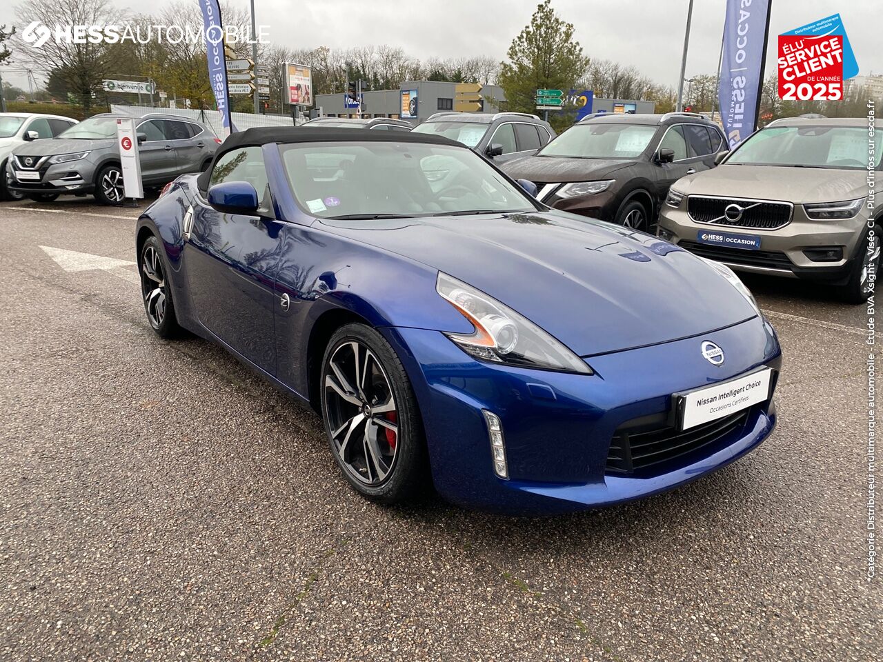 Véhicule d'occasion NISSAN 370Z ROADSTER 3.7 V6 328CH PACK 2018 EURO6D-T chez Nissan Nancy