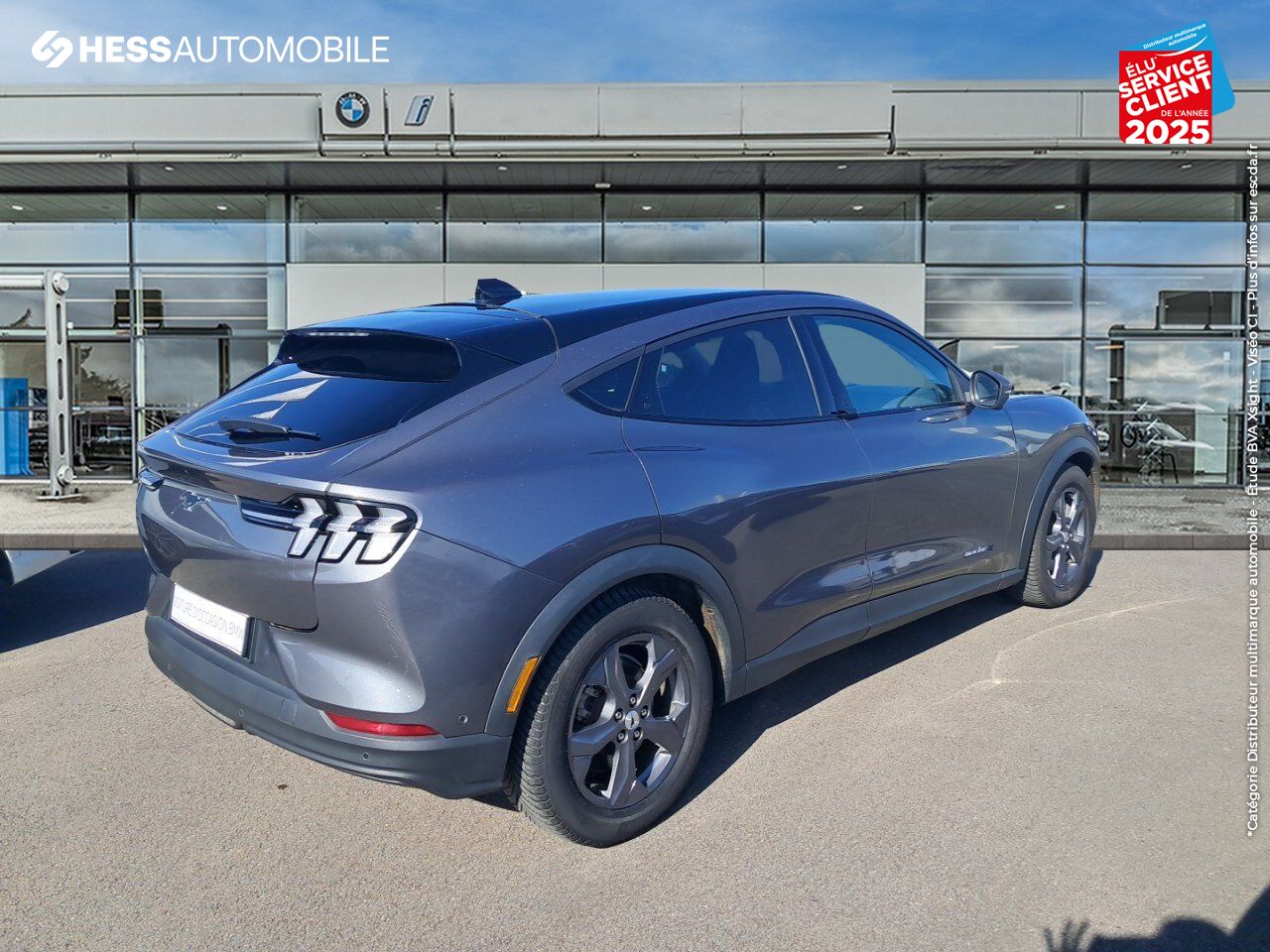 Véhicule d'occasion FORD MUSTANG MACH-E 269CH STANDARD RANGE 76KWH MACH-E PROPULSION chez Renault Saint-Louis