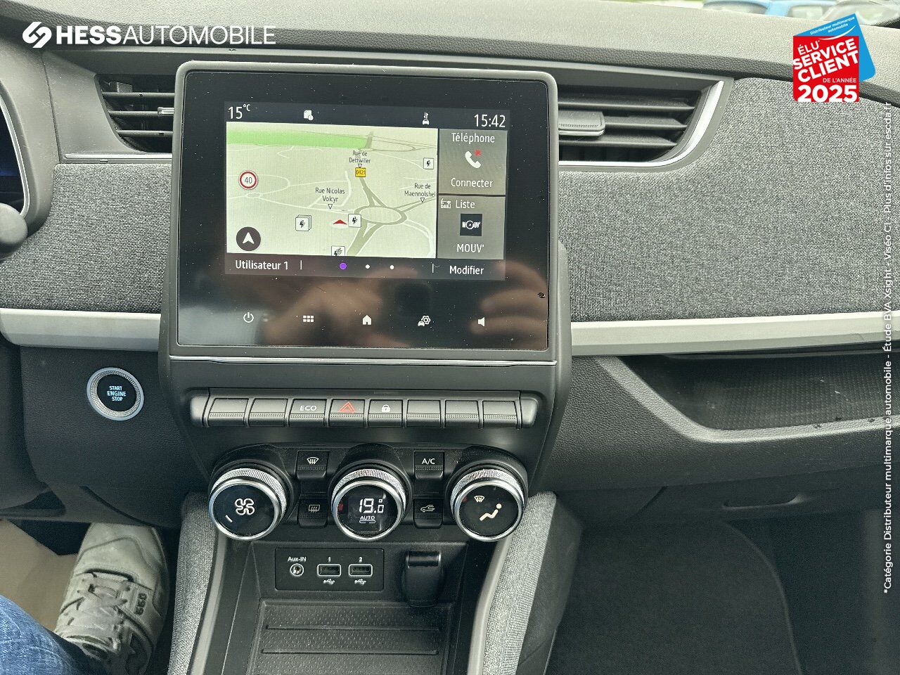 Véhicule d'occasion RENAULT ZOE E-TECH LIMITED CHARGE NORMALE R110 ACHAT INTEGRAL chez Renault Strasbourg