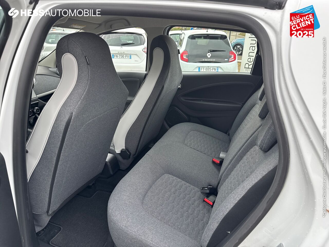 Véhicule d'occasion RENAULT ZOE E-TECH LIMITED CHARGE NORMALE R110 ACHAT INTEGRAL chez Renault Strasbourg