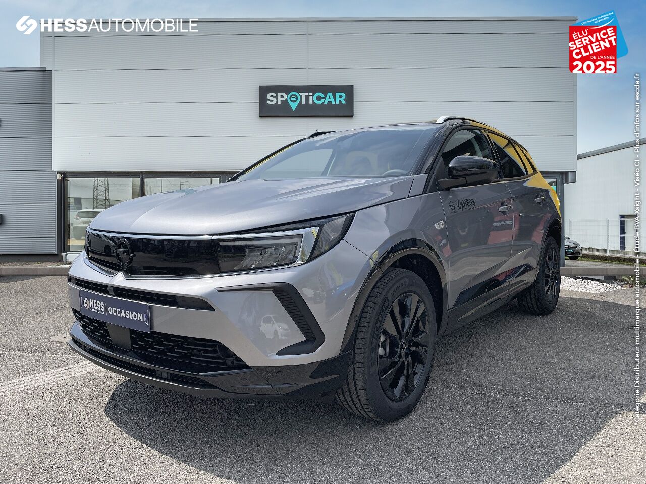 Véhicule neuf OPEL GRANDLAND 1.2 TURBO 130CH GS LINE BVA8 chez Opel Dijon