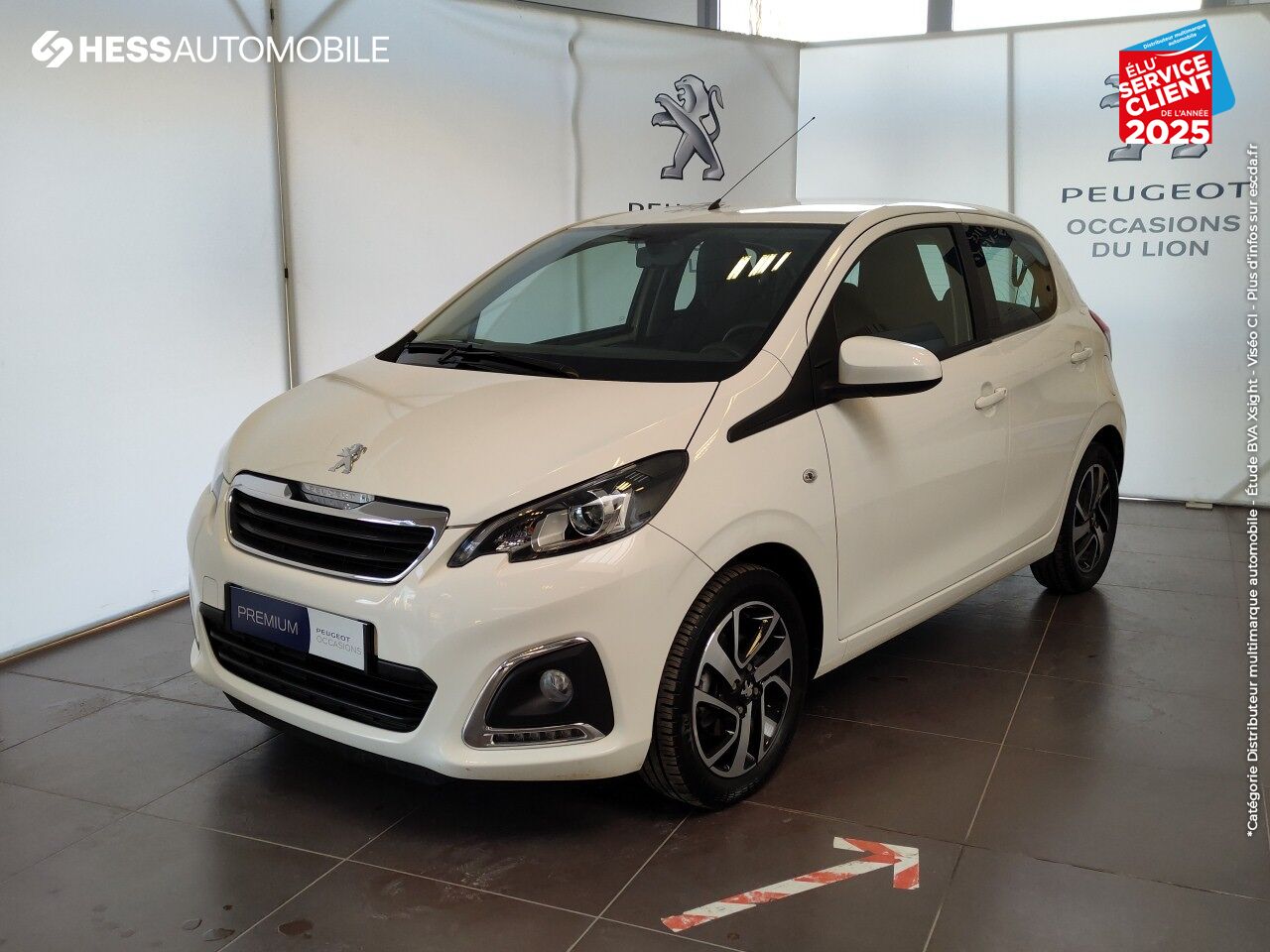 Véhicule d'occasion PEUGEOT 108 VTI 72 ALLURE S/S 5P CAMERA chez Peugeot Sedan