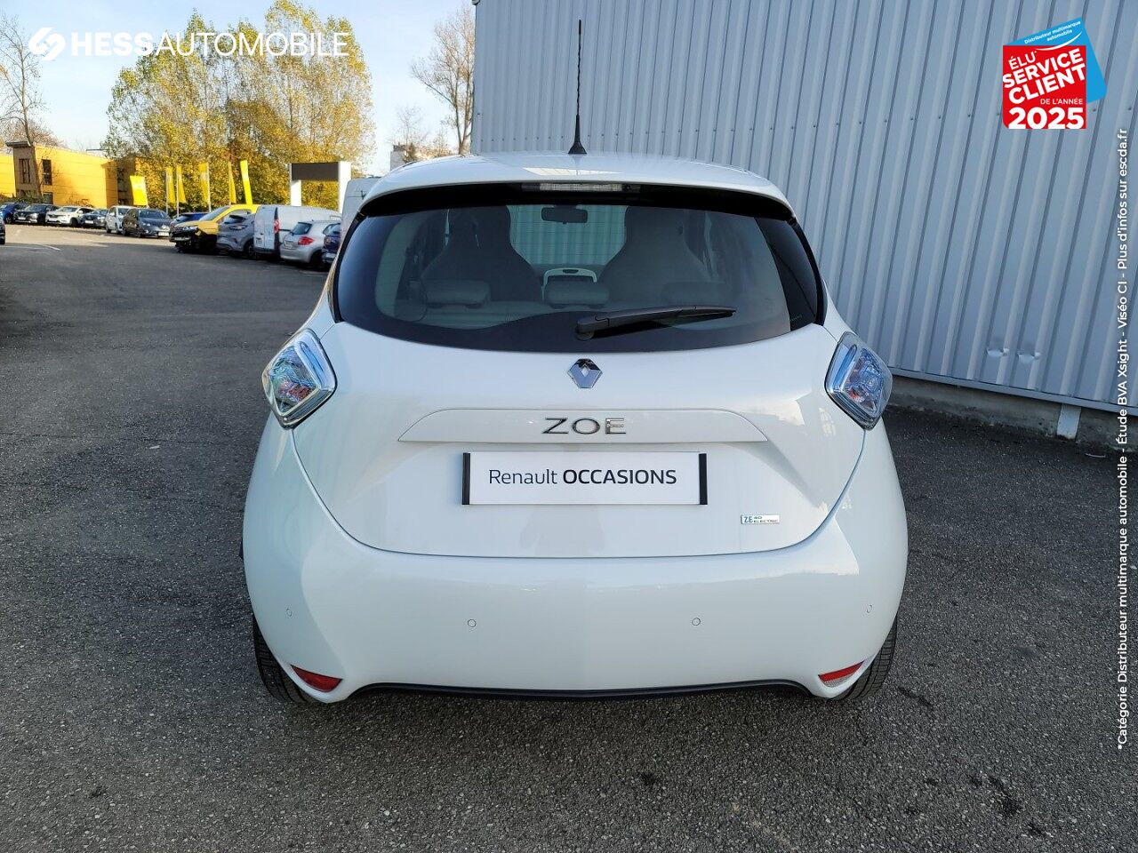 Véhicule d'occasion RENAULT ZOE ZEN CHARGE NORMALE R90 GPS chez Renault Saint-Louis
