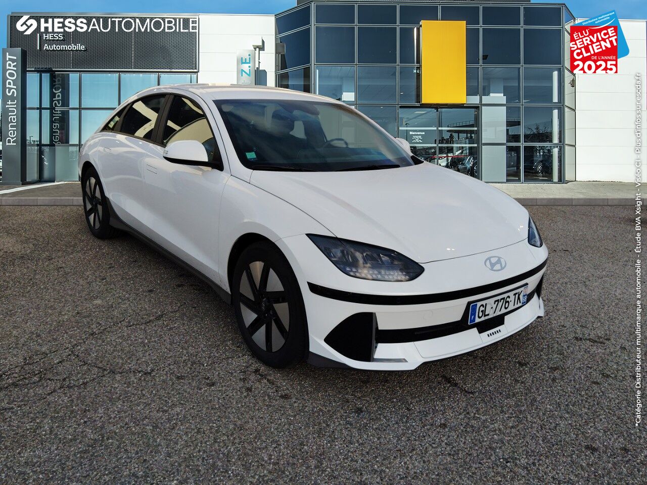Véhicule d'occasion HYUNDAI IONIQ 6 77 KWH - 229 CH INTUITIVE chez Hyundai Colmar