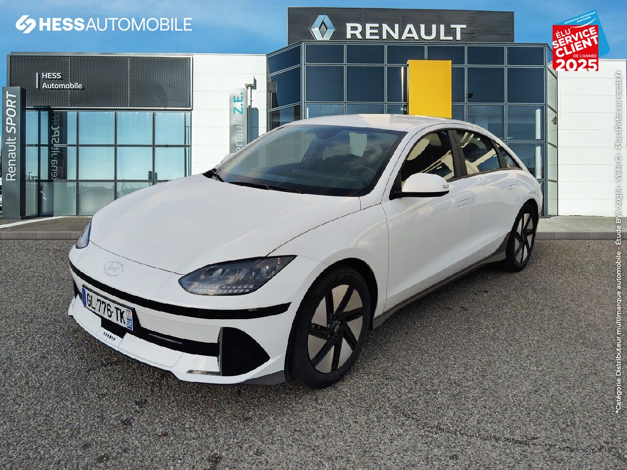 Véhicule d'occasion HYUNDAI IONIQ 6 77 KWH - 229 CH INTUITIVE chez Hyundai Colmar