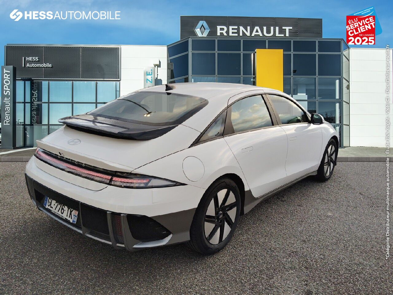 Véhicule d'occasion HYUNDAI IONIQ 6 77 KWH - 229 CH INTUITIVE chez Hyundai Colmar