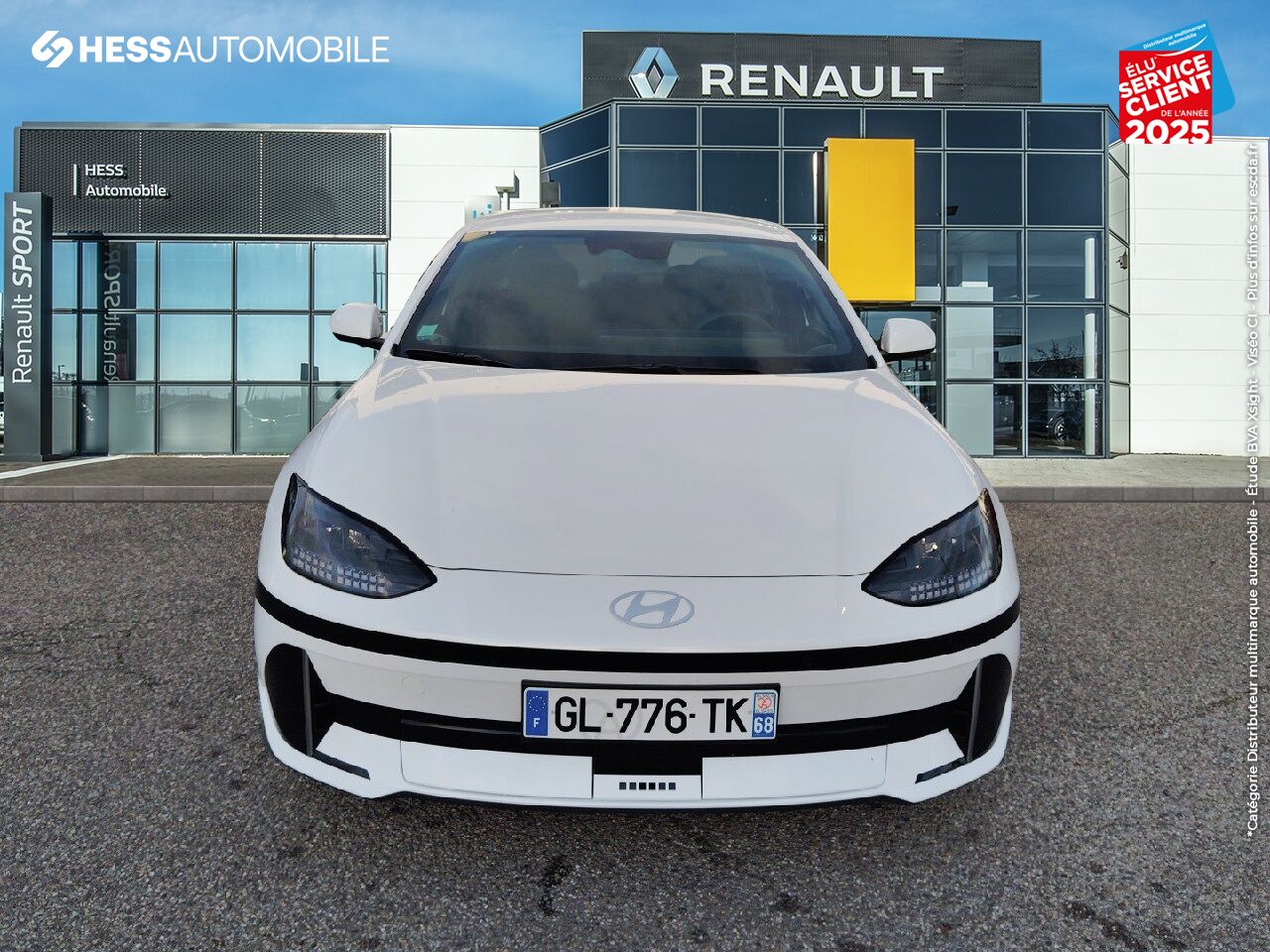 Véhicule d'occasion HYUNDAI IONIQ 6 77 KWH - 229 CH INTUITIVE chez Hyundai Colmar