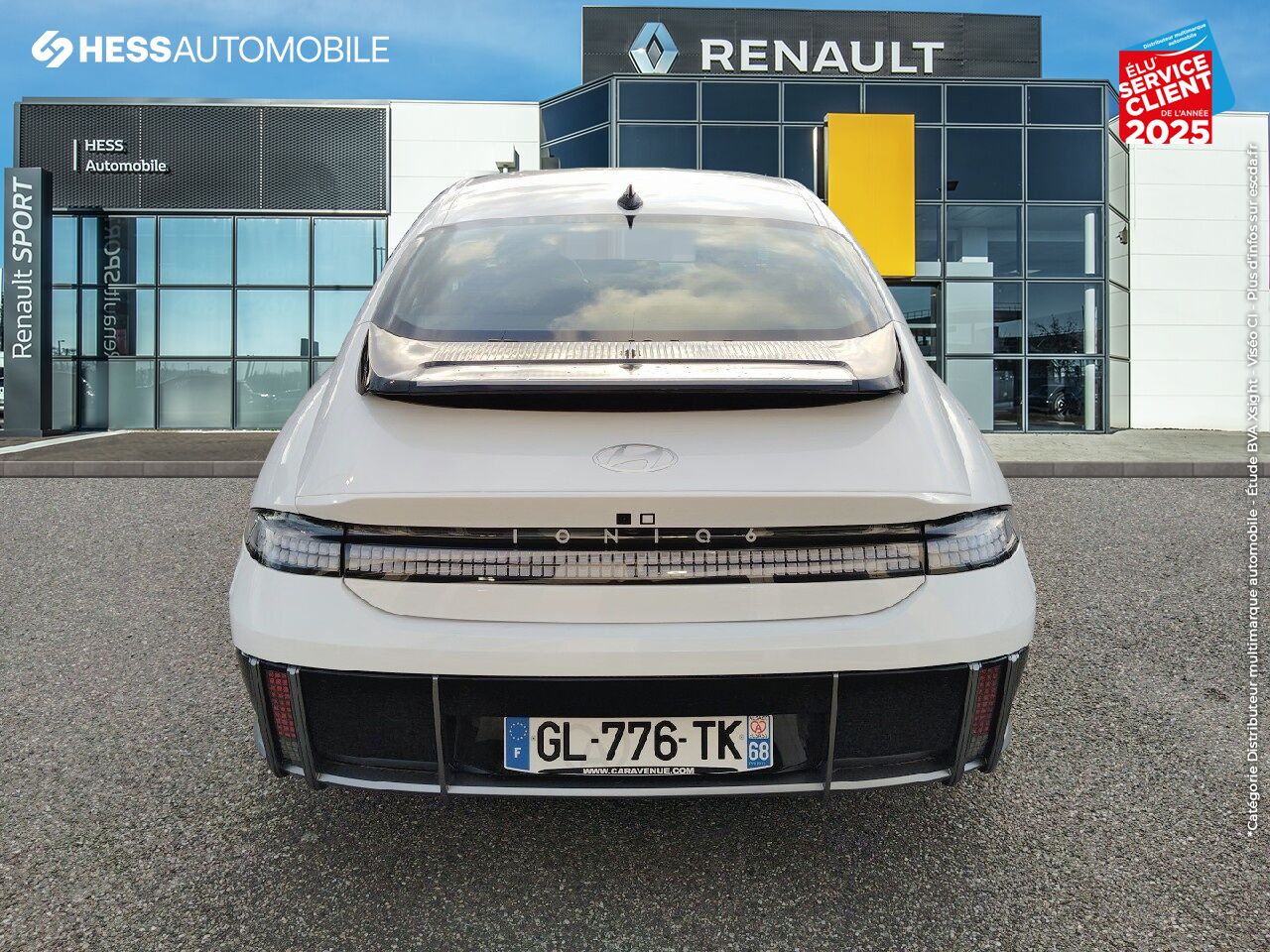 Véhicule d'occasion HYUNDAI IONIQ 6 77 KWH - 229 CH INTUITIVE chez Hyundai Colmar