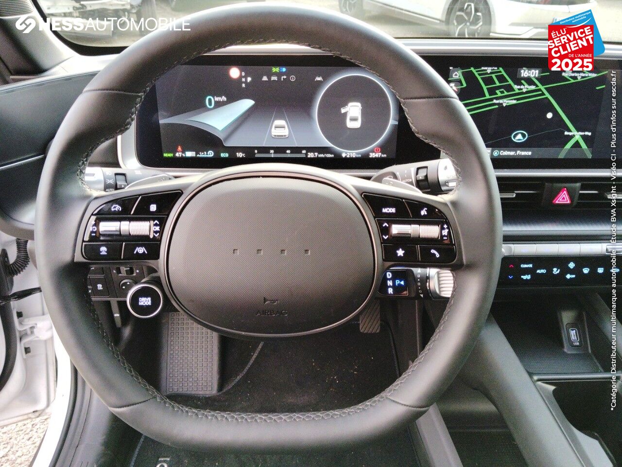 Véhicule d'occasion HYUNDAI IONIQ 6 77 KWH - 229 CH INTUITIVE chez Hyundai Colmar