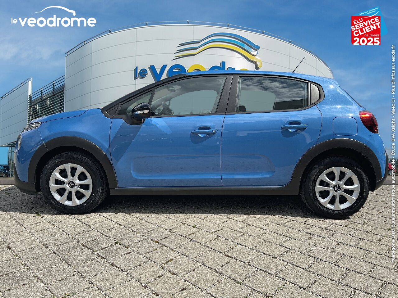Véhicule d'occasion CITROEN C3 BLUEHDI 100CH FEEL SS chez Le Veodrome