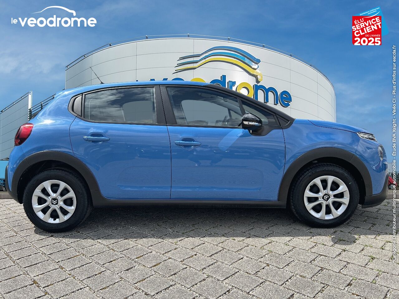 Véhicule d'occasion CITROEN C3 BLUEHDI 100CH FEEL SS chez Le Veodrome