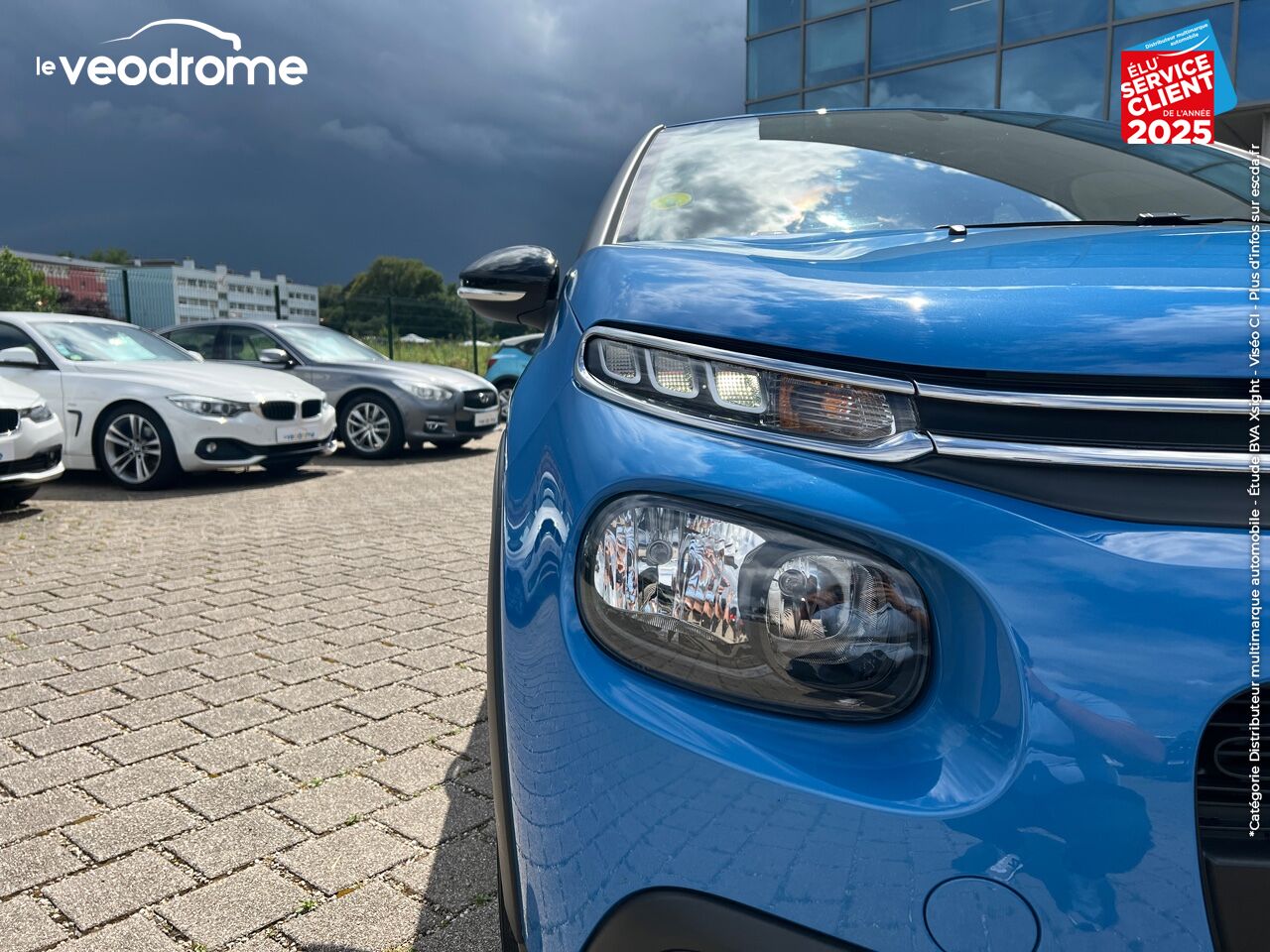 Véhicule d'occasion CITROEN C3 BLUEHDI 100CH FEEL SS chez Le Veodrome