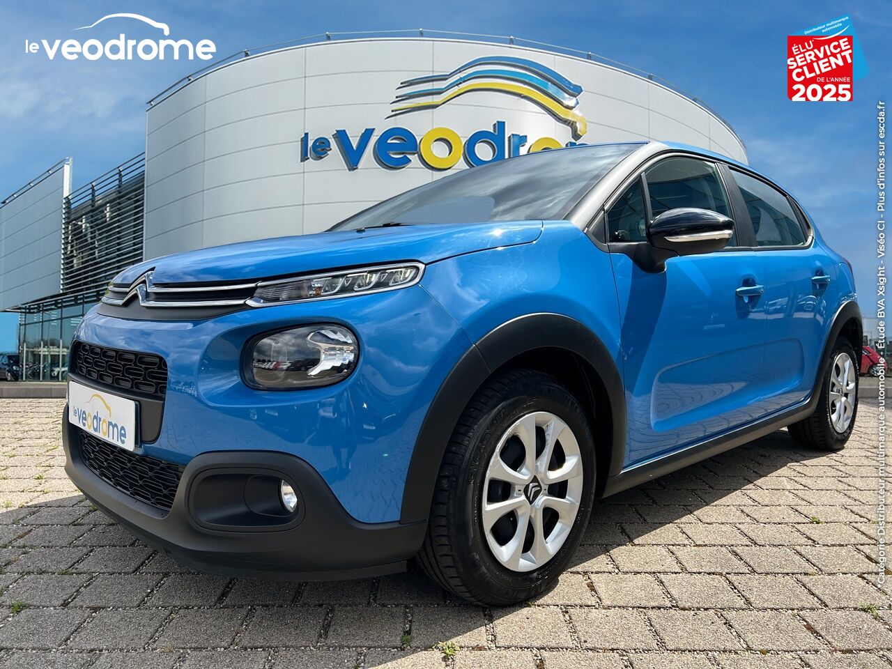 Véhicule d'occasion CITROEN C3 BLUEHDI 100CH FEEL SS chez Le Veodrome