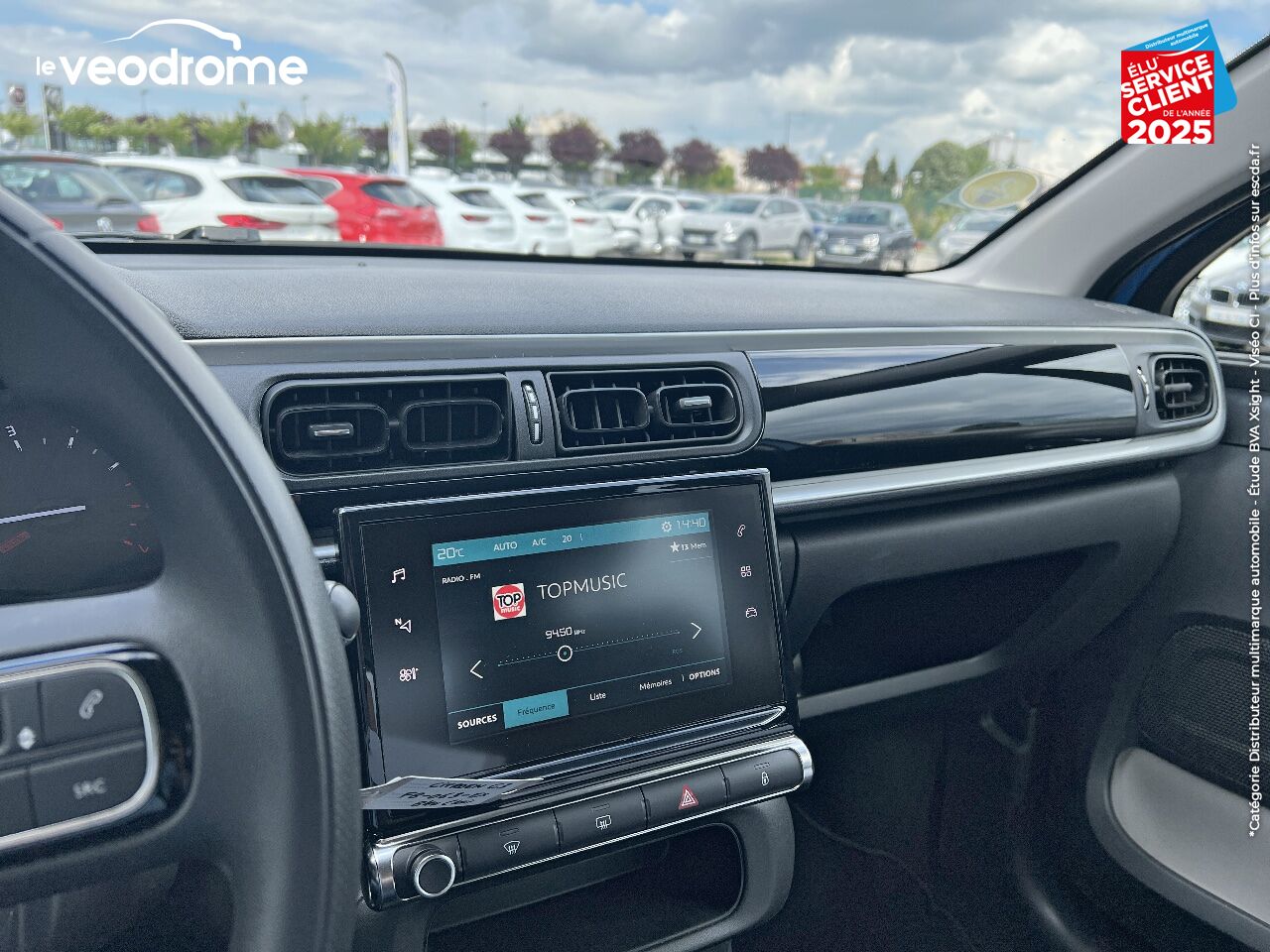 Véhicule d'occasion CITROEN C3 BLUEHDI 100CH FEEL SS chez Le Veodrome