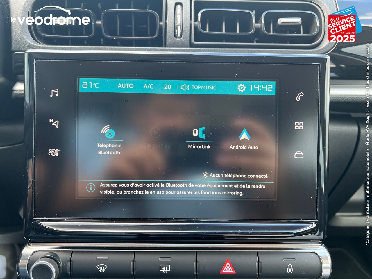 Véhicule d'occasion CITROEN C3 BLUEHDI 100CH FEEL SS chez Le Veodrome