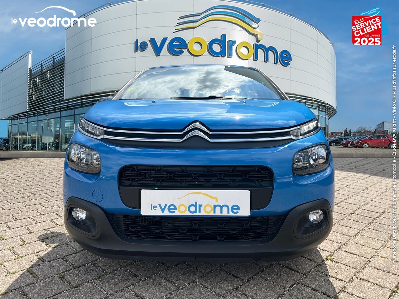 Véhicule d'occasion CITROEN C3 BLUEHDI 100CH FEEL SS chez Le Veodrome